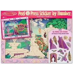 Принцеса стикерна картинна творба - Melissa & Doug