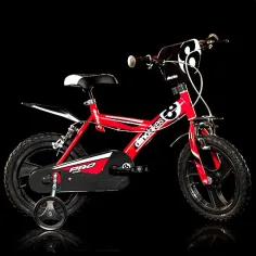 Pro червен детски велосипед 16-инчов размер - Dino Bikes велосипед