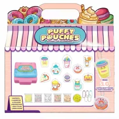Puffy Pouches: Комплект за дизайн на Pufi бижута - кафе изображение 3