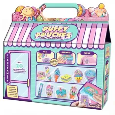 Puffy Pouches: Комплект за дизайн на Pufi чарм - сладолед изображение 1
