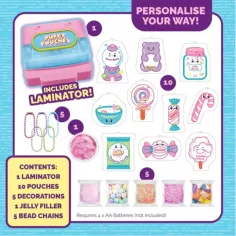 Puffy Pouches: Комплект за дизайн на Pufi чармове - сладкиши изображение 2