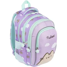 Pusheen Violet ергономична училищна раница, раница BPL58 40x29x19 см