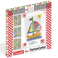 Quercetti: Fantacolor точки ветроходец 70бр.