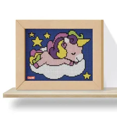 Quercetti: Pixel Art 4 Kawaii Еднорог мозайка с щифтчета изображение 2