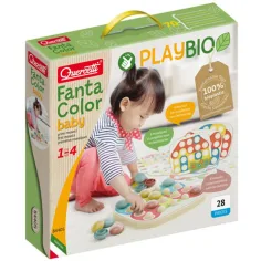 Quercetti: Play Bio Fantacolor Baby точки 28бр.