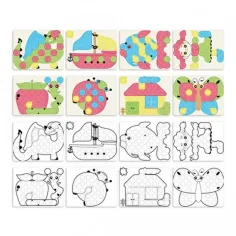 Quercetti: Play Eco Fantacolor junior пъстър комплект 58бр. изображение 3