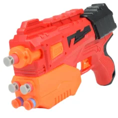 Raid Launcher: Ръчно оръжие за стрелба с гъби с мишена и патрони 26см изображение 3