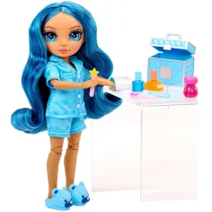 Rainbow High Jr: Пижамно парти Skyler модна кукла изображение 3