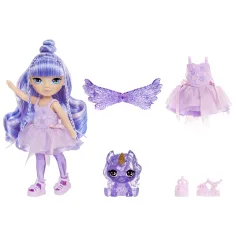 Rainbow High Littles дъга фея Амethyst Willow кукла изображение 3
