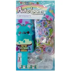 Rainbow Loom: Авто Лум гъмки гривни комплект за начинаещи