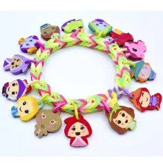 Rainbow Loom: Happy Loomi-Pals - Феи гъвкави гривни комплект изображение 3