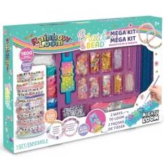 Rainbow Loom: Огромен комплект за гривни и нанизване на мъниста