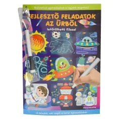 Развиващи задачи от космоса с 13 задачи и изтриваем маркер - D-Toys