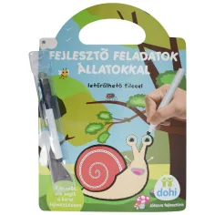 Развиващи задачи с животни с изтриващ се маркер - D-Toys