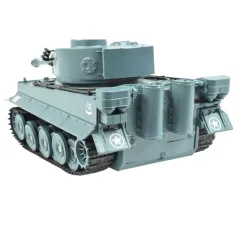RC Дистанционно управление Немски тигър танк с реалистични функции в мащаб 1/30 2,4GHz 30см изображение 3