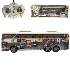 RC Дистанционно управление Travel City Bus с осветление 27MHz 1/32 мащаб 25cm