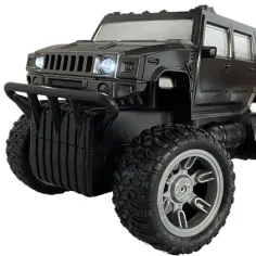 RC Off-Road дистанционно управление Хъмър с светлина 27 MHz 22cm 1/14 мащаб в два варианта изображение 3