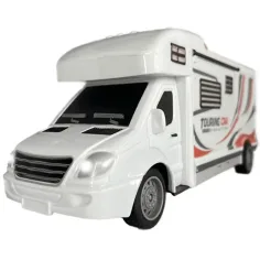 RC дистанционно управляван кемпер Touring Car с осветление 27MHz, мащаб 1/32, 25см изображение 3