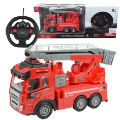 RC Радиоуправляем кран с кошара за пожарник 1/43 мащаб 27 MHz 21cm