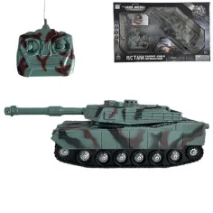 RC Радиоуправляем танк M1 Abrams с камуфляжным рисунком и звуком 1/32 мащаб 23см