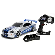 RC Смъртоносен мач Nissan Skyline GT-R дрифт дистанционно управляван автомобил 1/10 - Simba Toys