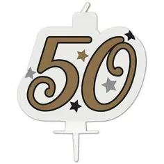 Рожден ден номер свещ - 50-ти номер