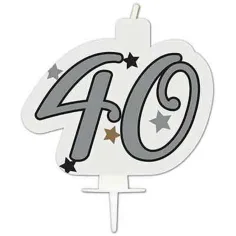Рожден ден номер свещ - номер 40