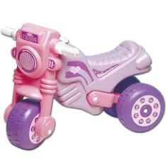 Розов крос мотор с педали - D-Toys