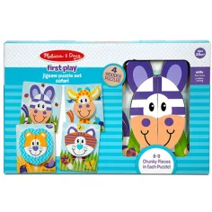 Сафари дървен гигантски пъзел - Melissa & Doug