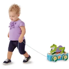 Състезание с жаби дървена играчка - Melissa & Doug изображение 3