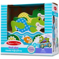 Състезание с жаби дървена играчка - Melissa & Doug