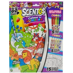 Scentos Оцветяеми номера за оцветяване изображение 1
