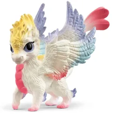 Schleich: Дъгов дракон бебе фигура (70825)
