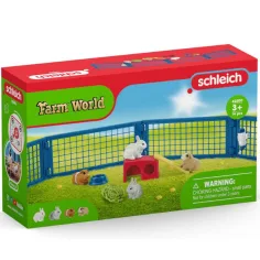 Schleich: Farm World - Дом за зайци и морски свинчета комплект за игра (42500)
