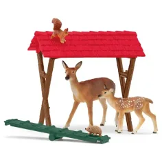Schleich: Farm World - Хранилка за горски животни (42658) изображение 5