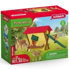 Schleich: Farm World - Хранилка за горски животни (42658) изображение 1