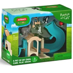 Schleich: Farm World Котешки игрална къща комплект (42764) изображение 1