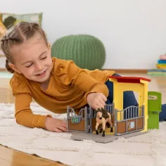 Schleich: Farm World - Кутия за пони Исландски пони жребец комплект (42609) изображение 5