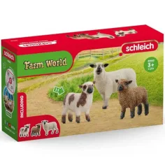 Schleich: Farm World - Овчарски приятели фигура комплект (42660)