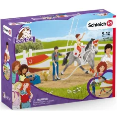 Schleich: Horse Club - Игрална комплектация на Миа за конна езда (42443)
