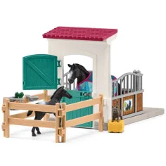 Schleich: Horse Club - Игрална комплектация с кобила и жребче (42611) изображение 2