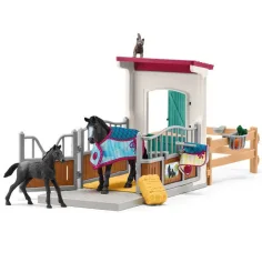 Schleich: Horse Club - Игрална комплектация с кобила и жребче (42611) изображение 3