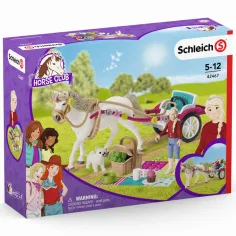 Schleich: Horse Club - Игрална комплектация за конен шоу с пикник (42467)
