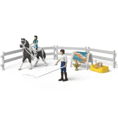Schleich: Horse Club Kim тренировъчен комплект за езда (42799) изображение 3