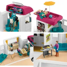 Schleich: Horse Club - Комплект за превоз на коне (42619) изображение 5