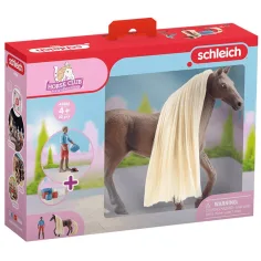 Schleich Horse Club: Красотите на София - Начален комплект с конете Лео и Роки с разресваща се грива (42586)