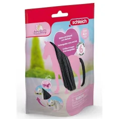 Schleich Horse Club: Sofia's Beauties - Черна грива и опашка комплект за аксесоари (42649)
