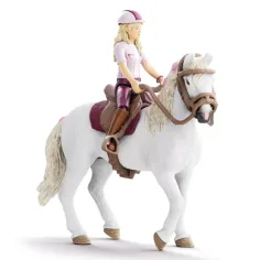 Schleich: Horse Club София и Блосъм комплект за игра (42713) изображение 2