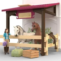 Schleich: Horse Club Вила на брега на езерото и конюшня (42785) изображение 4