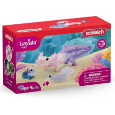 Schleich: Комплект за изследване на аксолотл (42628)